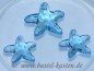 Preview: Swarovski Starfish-Pendant 6721 aquamarine 16 mm  (1 Stück)