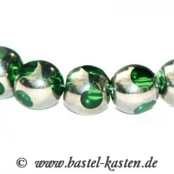 Frame Beads Kugel 6mm  grün (1 Stück)
