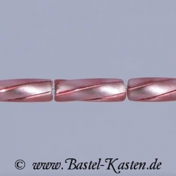 Glasstifte gedreht ca. 3,5mm x 10mm rosa (ca. 15 g)
