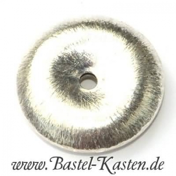 Donut flach 925er Silber ca. 20mm (1 Stück)