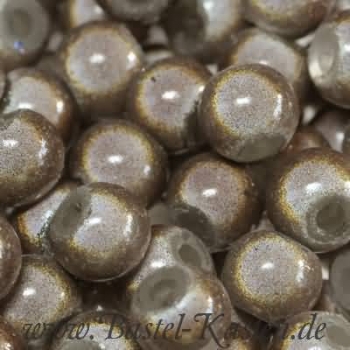 Miracle Beads hellbraun 8 mm  (20 Stück)