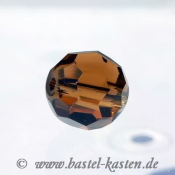 Glasschliffperlen braun 12mm (10 Stück)