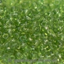 Rocailles 2mm gr�n transparent  (ca. 17gr)
