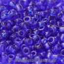 Rocailles 2mm dunkelblau transparent (ca. 17gr)
