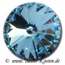 Swarovski 1122 Round Stone - Rivoli  12mm  light sapphire (1 St�ck)