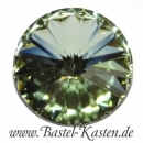 Swarovski 1122 Round Stone - Rivoli  12mm chrysolite (1 St�ck)