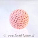 H�kelperle 20mm hellrosa (1 St�ck)