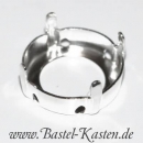 Aufn�hkessel f�r Swarovski Rivoli 1122 12mm  versilbert (1 St�ck)