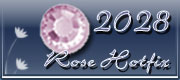Swarovski Round Stone Hotfix Rose 2028