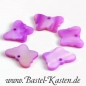 Preview: Schmetterlinge aus echtem Perlmutt fuchsia (5 Stück)