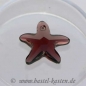 Preview: Swarovski Starfish-Pendant 6721 burgundy 16 mm (1 Stück)