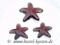 Preview: Swarovski Starfish-Pendant 6721 burgundy 20 mm (1 Stück)