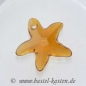 Preview: Swarovski Starfish-Pendant 6721 topaz 16 mm (1 Stück)