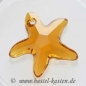 Preview: Swarovski Starfish-Pendant 6721 topaz 20 mm (1 Stück)