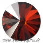 Preview: Swarovski 1122 Rivoli 14mm crystal red magma (1 Stück)