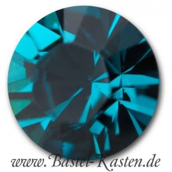 Preview: Swarovski Round Stone 1028 8mm blue zircon (1 Stück)
