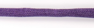 Habotai Seidenband  110cm  Durchmesser 3mm  amethyst (1 Stück)