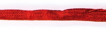 Habotai Seidenband  110cm  Durchmesser 3mm  korallrot (1 Stück)