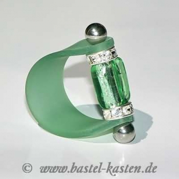 Preview: PVC-Band grün  15mm (ca. 8cm)