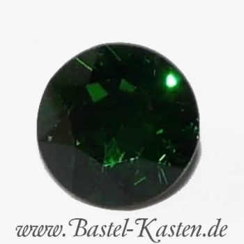 Swarovski Round Stone 1088 8mm dark moss green (1 Stück)