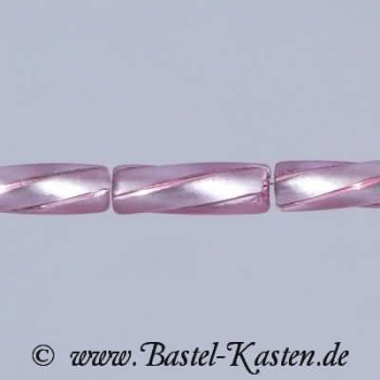 Preview: Glasstifte gedreht ca. 3,5mm x 10mm fuchsia (ca. 15 g)