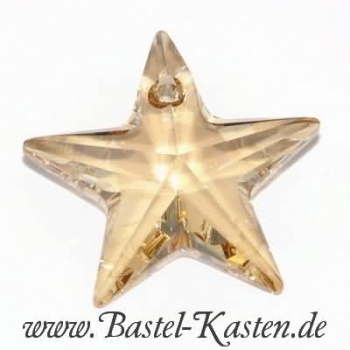 Swarovski Star Pendant 6714 20mm crystal golden shadow (1 Stück)