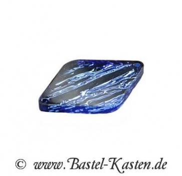 Preview: Acryl-Oval groß blau ca. 40 x 30mm<br>1 Stück
