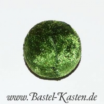 Samtperle ca. 20mm grün (1 Stück)