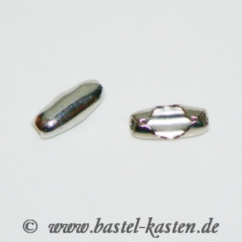 Preview: Verschluß für Kugelkette 2 mm silberfarben (2 Stück)
