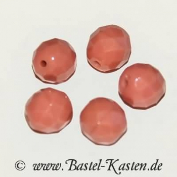 Feuerpolierte Perle 10mm rosenholz opal (5 Stück)