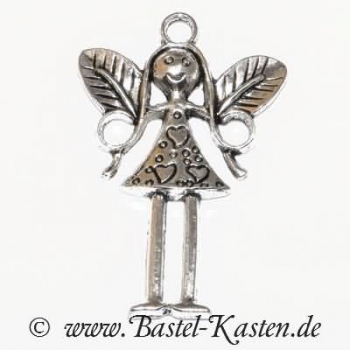 Metallanhänger Engel groß altsilber (1 Stück)