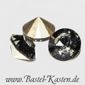 Swarovski Round Stone 1028 6mm black diamond (1 Stück)