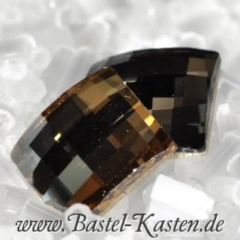 Preview: Swarovski Flatback Chessboard  2493 crystal golden shadow 10 mm (1 Stück)