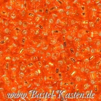 MR15-0009  Miyuki Rocailles  15/0 bright orange TR SE (10 Gramm)