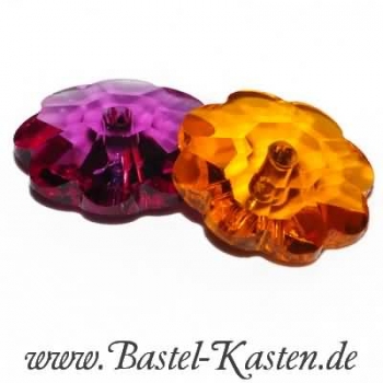 Preview: Swarovski  Sew on Stone 3700 Flower  8mm  fuchsia (1 Stück)