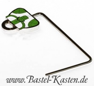 Preview: Taschenhalter  Tasche grün ca. 36mm  (1 Stück)