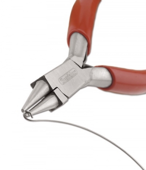 Preview: Memory Wire Bracelet Oval Groß versilbert Beadalon (9.9 Gramm)