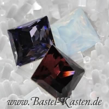 Preview: Swarovski Princess Square  4447 pacific opal 10mm (1 Stück)