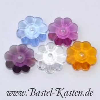 Preview: Swarovski  Sew on Stone 3700 Flower  8mm  crystal (1 Stück)