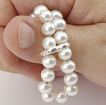 Preview: Kettenraffer ca. 25mm x 18mm versilbert Beadalon (1 Stück)