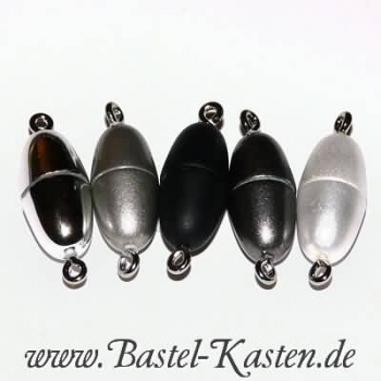 Preview: Magnetverschluß ca. 18mm x 8mm  kupferfarben (1 Stück)