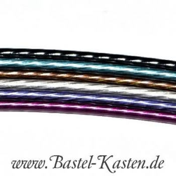 Preview: Halsreif mit Magnetverschluss  schwarz  42cm  (1 Stück)