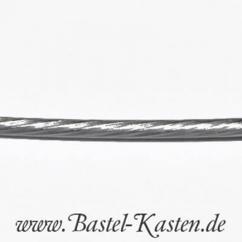 Halsreif mit Magnetverschluss  silberfarben  42cm (1 Stück)