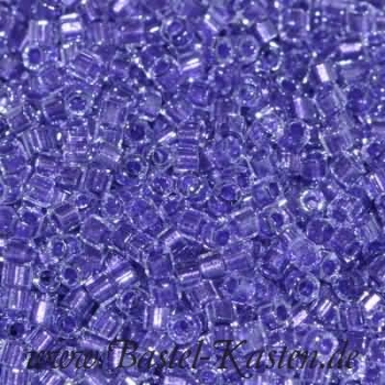 DBC-0906 Delica Hexcut 11/0  crystal shimmering lavender SE ca. 7,5 Gramm