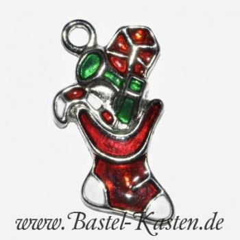 Preview: Weihnachtsanhänger Set bunt (4 Teile)