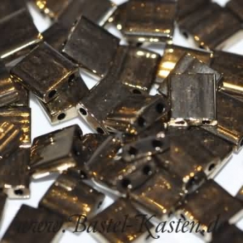 TL-0457 Miyuki Tila Beads dark bronze (ca. 5 Gramm)