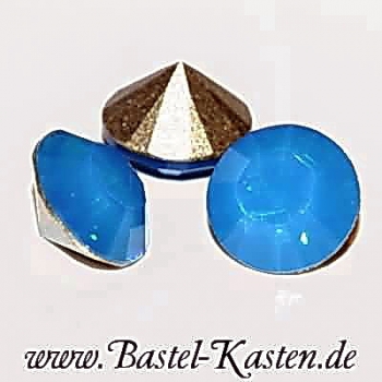 Swarovski Round Stone 1028 4mm caribbean blue opal (1 Stück)