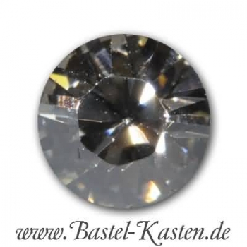 Preview: Swarovski Round Stone 1028 8mm crystal silver shade (1 Stück)