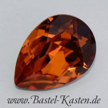 Preview: Swarovski Pearshape 4320 - 14x10 mm tangerine (1 Stück)