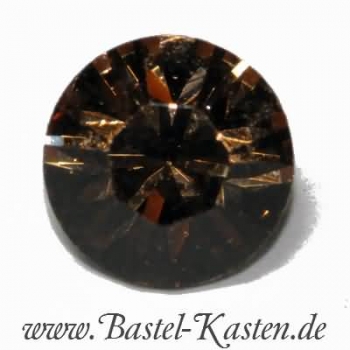 Preview: Swarovski Round Stone 1028 4mm light smoked topaz (1 Stück)